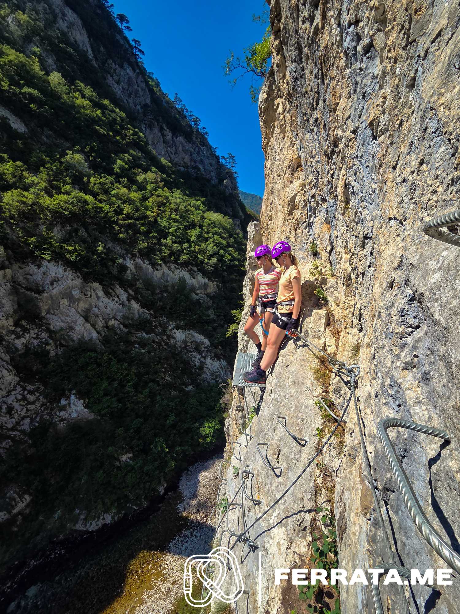 Via Ferrata Piva Montenegro adventure in spectacular Piva Canyon with professional guides