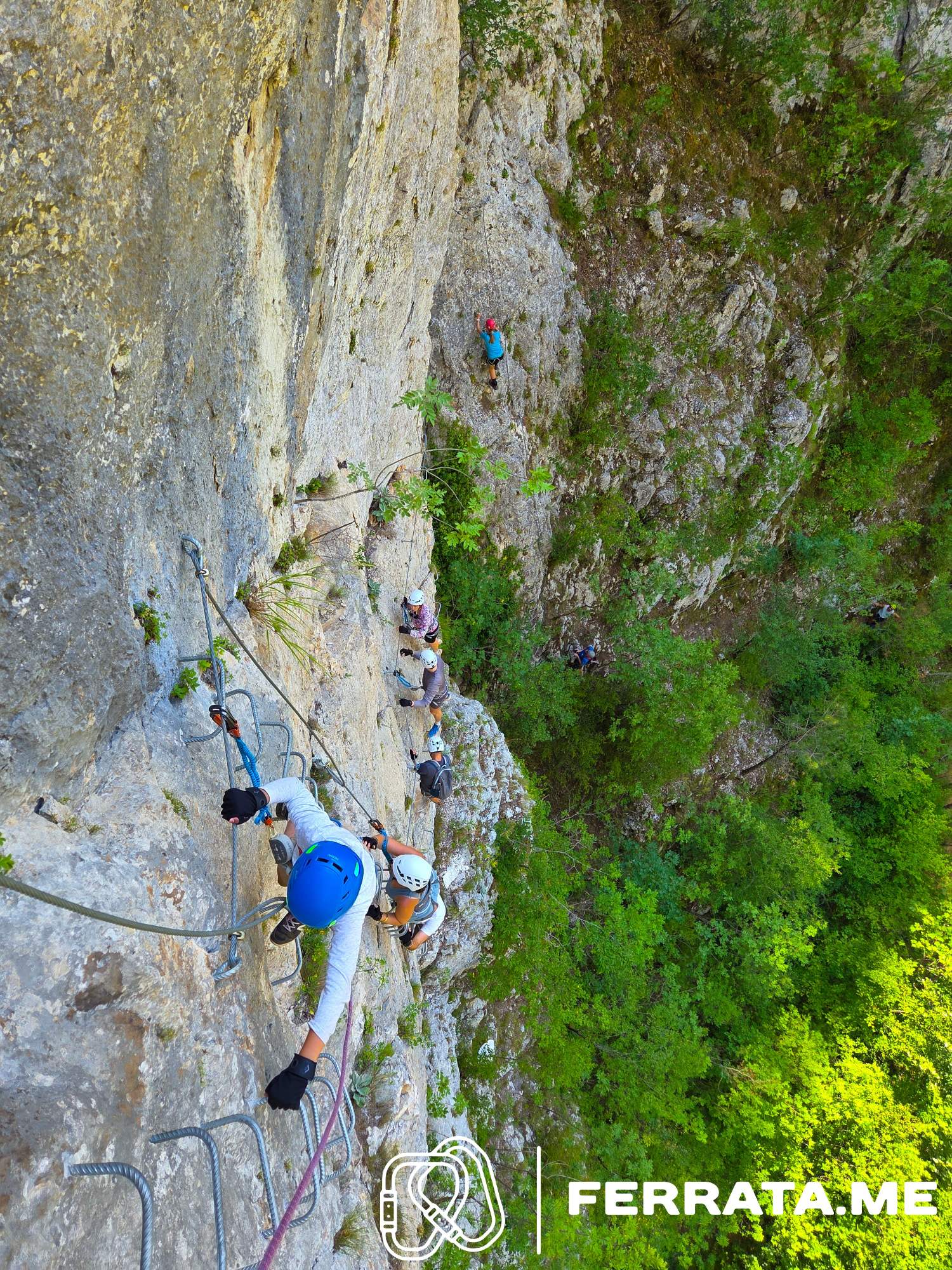 Emerald-green Piva River winding through the deep limestone walls of Piva Canyon